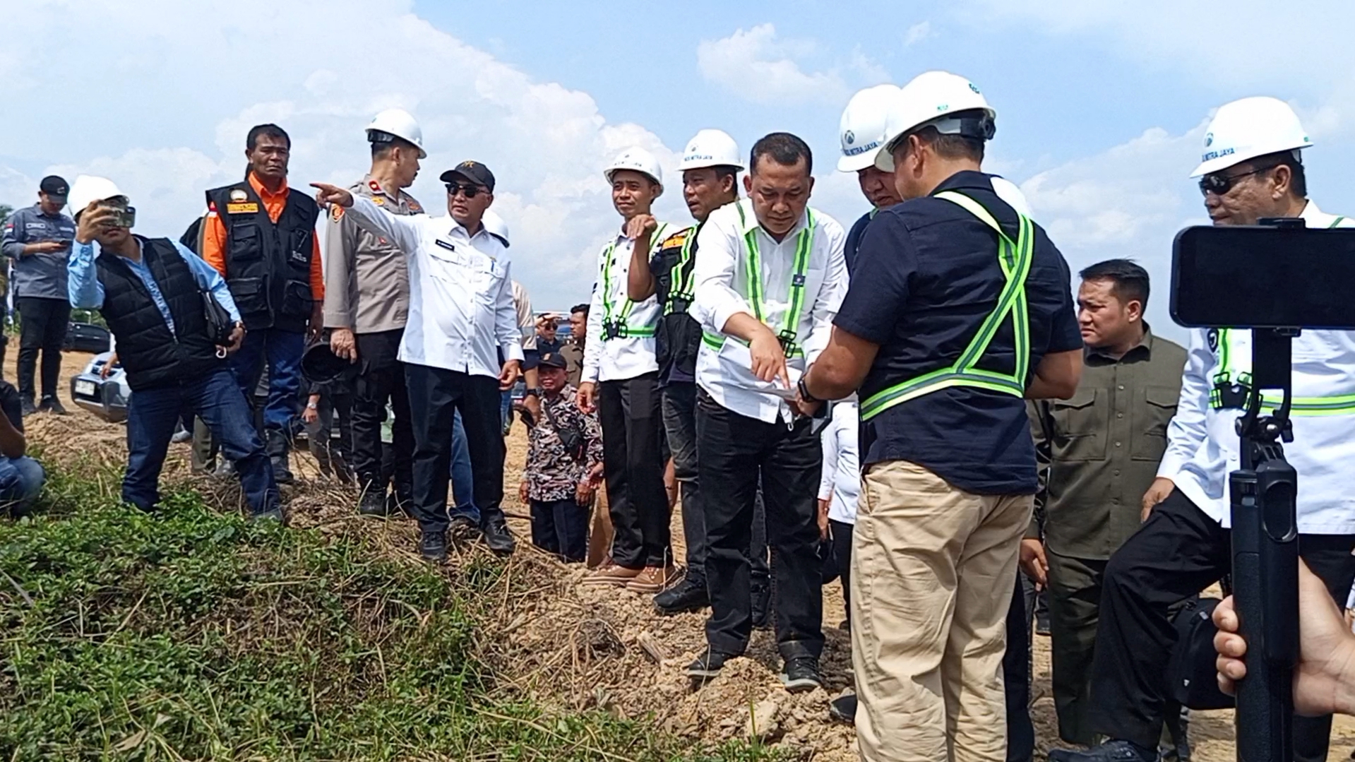Groundbreaking Overpass, Herman Deru Apresiasi PT MMJ