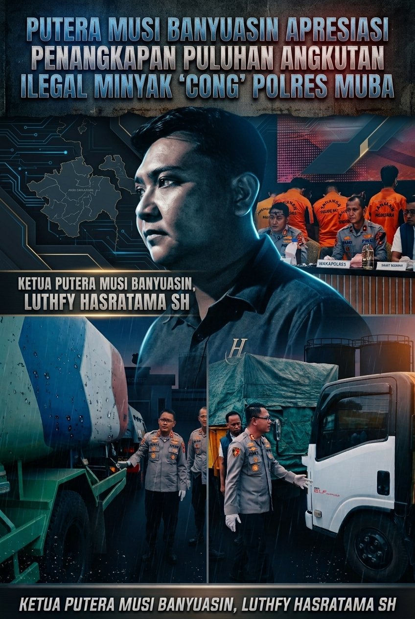 Putera Muba Apresiasi Langkah Tegas Polres Muba Ungkap Kasus Migas Ilegal